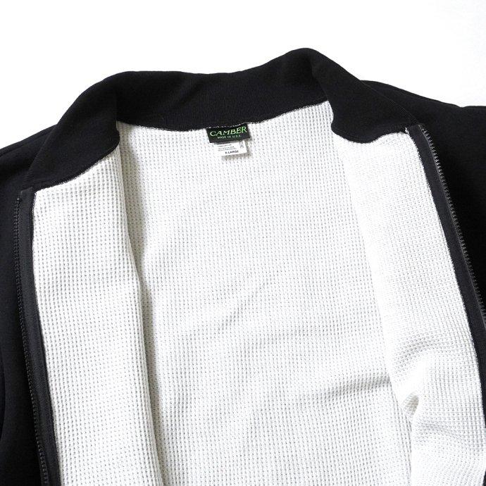 CAMBER / Arctic Thermal Heavyweight Work Sweatshirts Knit Collar #130 - Black キャンバー アークティック サーマル スウェット ニットカラー ブラック ブ… | CAMBER | 03