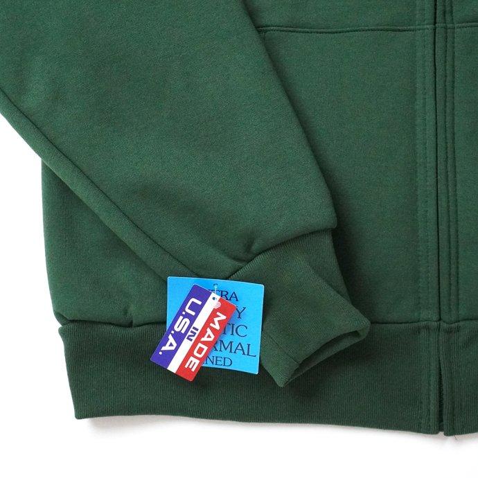 CAMBER / Arctic Thermal Heavyweight Work Sweatshirts Knit Collar #130 - Dark Green キャンバー アークティック サーマル スウェット ニットカラー ダーク… | CAMBER | 04