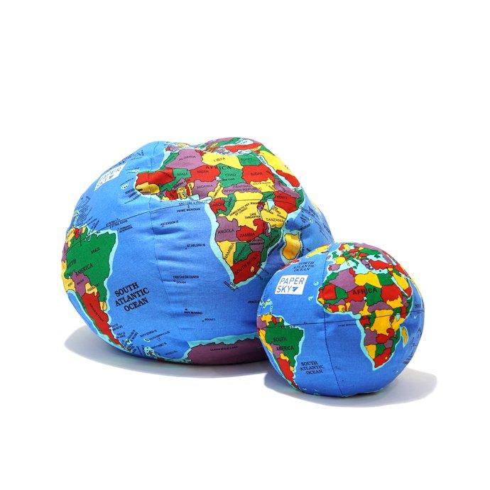 ペーパースカイ 地球儀クッション ミニ PAPERSKY Cushion Globe Mini アメリカ製 | PAPERSKY | 10