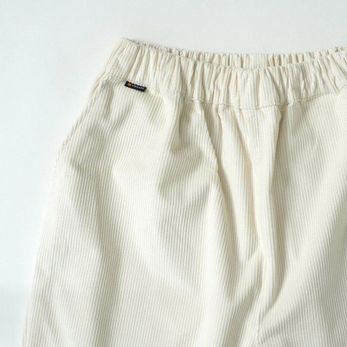 vecchi / C.Coulisse Corduroy Easy Pants - Cream ストレッチコーデュロイ イージーパンツ クリーム | C.R.E.A.M | 03