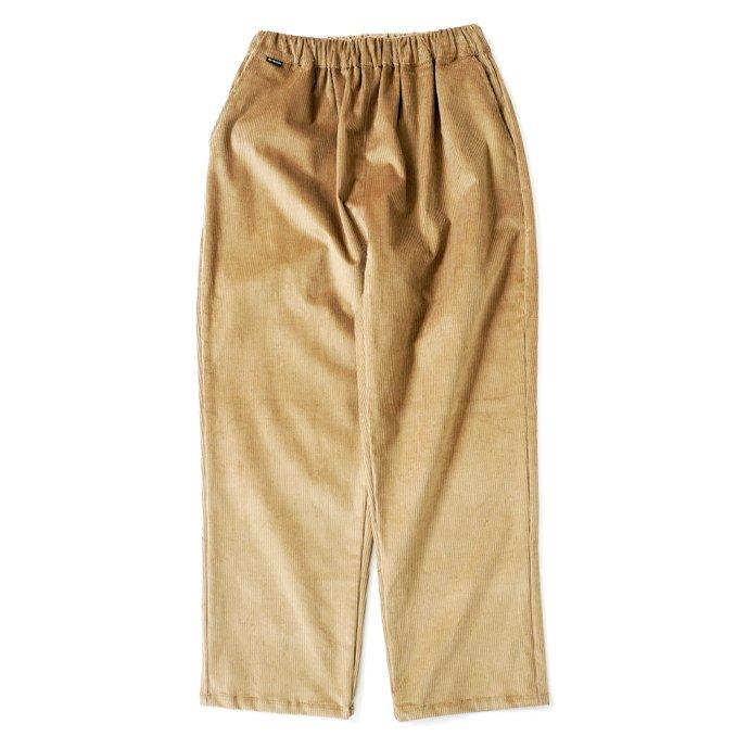 vecchi / C.Coulisse Corduroy Easy Pants - Cognac ストレッチコーデュロイ イージーパンツ コニャック | 