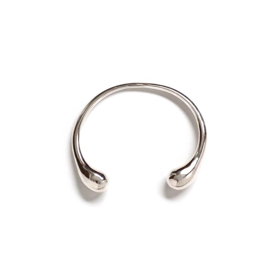 BYOKA (ビョーカ) / W2601 BUD CUFF カフ ブレスレット バングル - シルバー | BYOKA