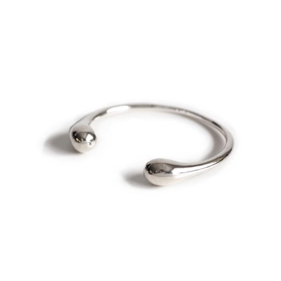 BYOKA (ビョーカ) / W2601 BUD CUFF カフ ブレスレット バングル - シルバー | BYOKA | 01