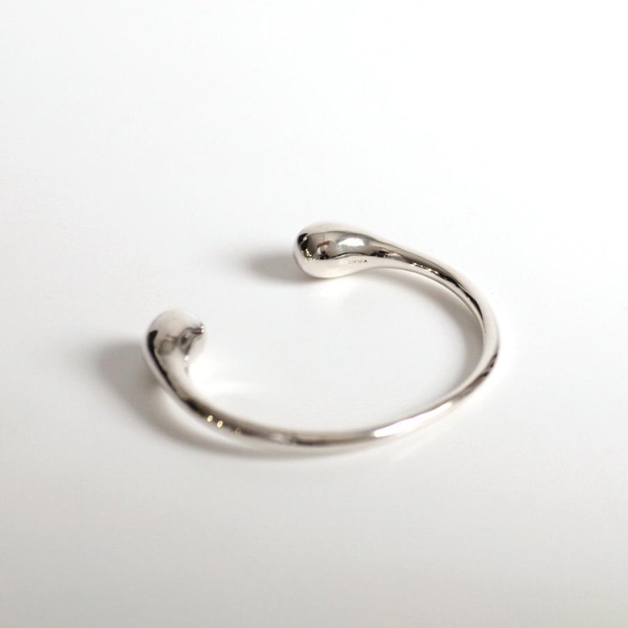 BYOKA (ビョーカ) / W2601 BUD CUFF カフ ブレスレット バングル - シルバー | BYOKA | 02