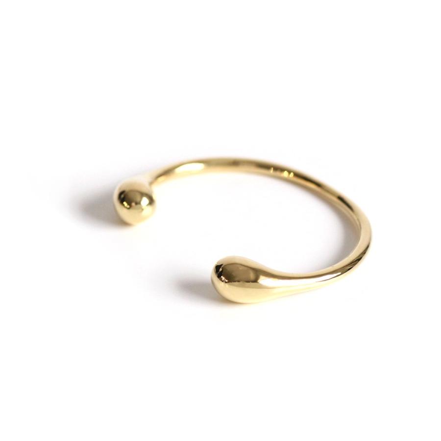 BYOKA ビョーカ GW2601 G.BUD CUFF カフ ブレスレット バングル - ゴールド | BYOKA | 01