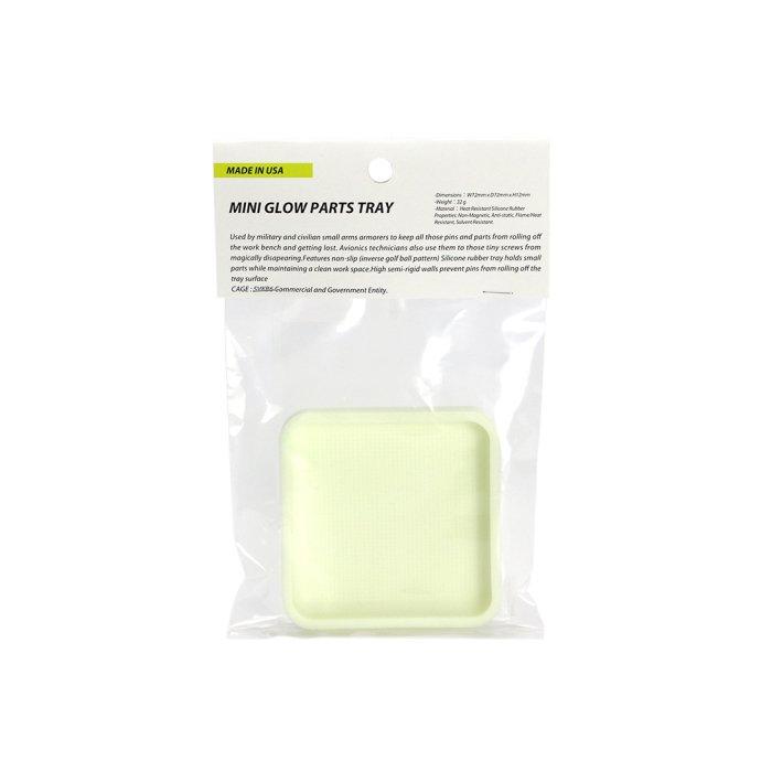Mini Parts Tray Glow ミニパーツトレイ グロー 蓄光 光 発光 暗闇 光る キャンプ アウトドア アメリカ軍 ミリタリー 滑り止め ラバー トレー トレイ ポイント… | MINI | 16