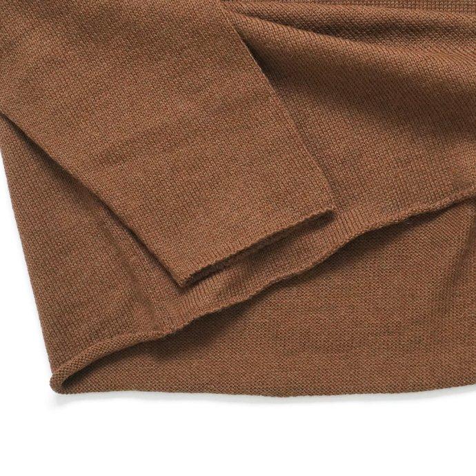 THIBAULT VAN DER STRAETE / アルパカウール クルーネックプルオーバー VICUNA ティボー ヴァンダル ストラット ビクーニャ 5351W | THIBAULT VAN DER STRAETE | 03