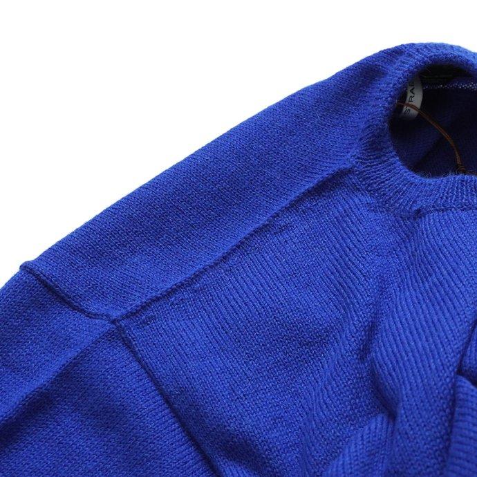 THIBAULT VAN DER STRAETE / アルパカウール クルーネックプルオーバー ROYAL BLUE ティボー ヴァンダル ストラット ロイヤルブルー 5351W | THIBAULT VAN DER STRAETE | 04