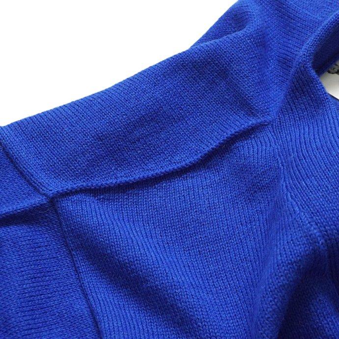 THIBAULT VAN DER STRAETE / アルパカウール Vネックカーディガン ROYAL BLUE ティボー ヴァンダル ストラット ロイヤルブルー 5352W | THIBAULT VAN DER STRAETE | 05