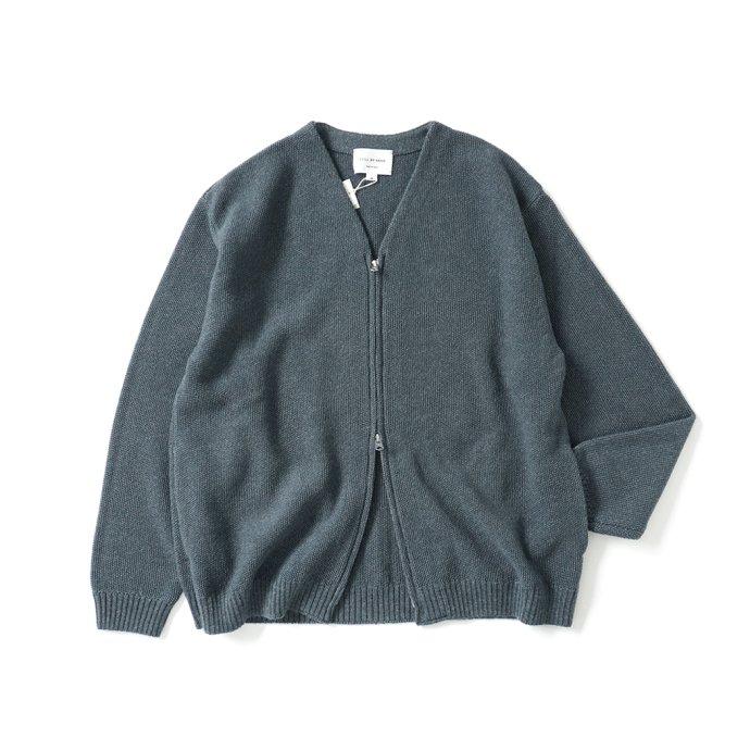 STILL BY HAND スティルバイハンド ジップフロント ニットブルゾン