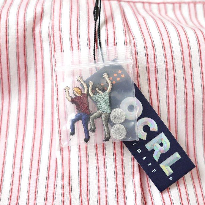 O-（オー） O-（オー）/ F.F. SHIRT - Pink ST O-UL-06 ストライプシャツ 0-cho-rui-lab レイチョウルイラボ ポイント 消化 デッドストック生地 | オー | 05