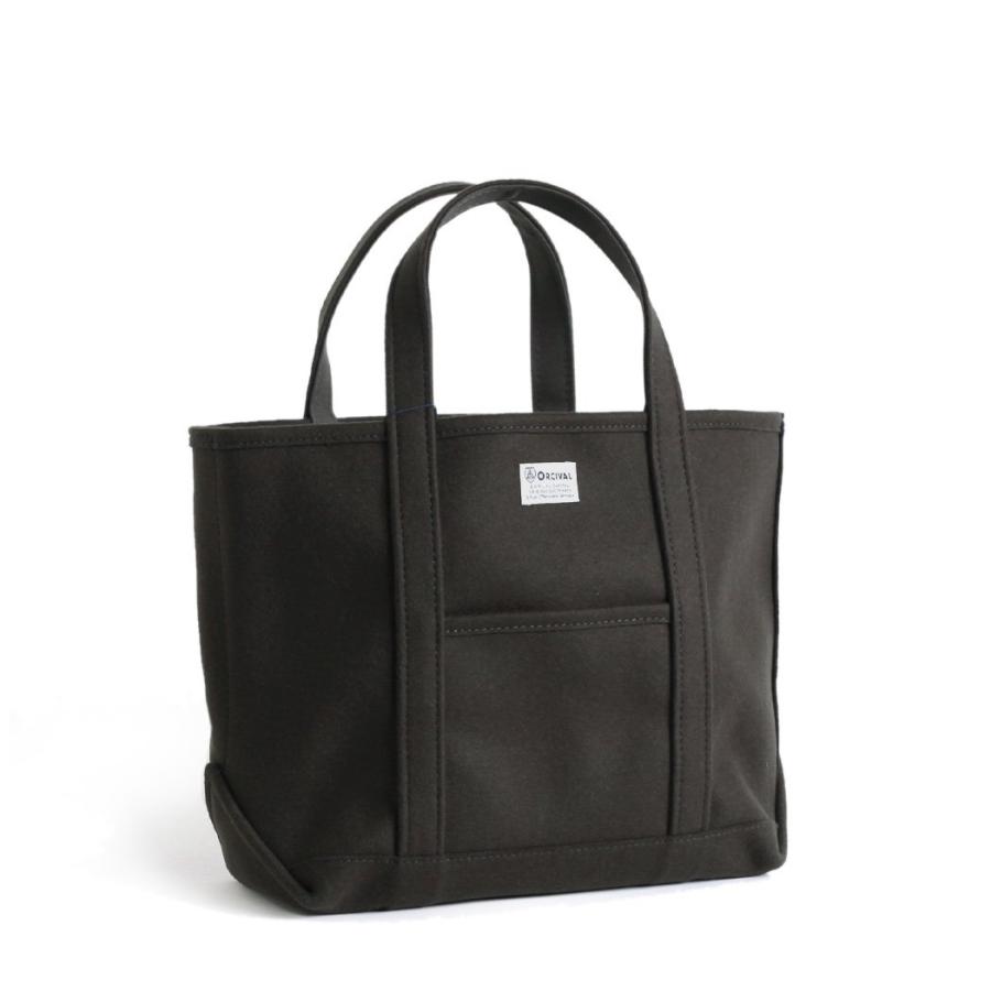 ORCIVAL (オーシバル) / OR-H0240 HML ヘビー メルトン トート バッグ Mサイズ - SLATE GREY | ORCIVAL | 01