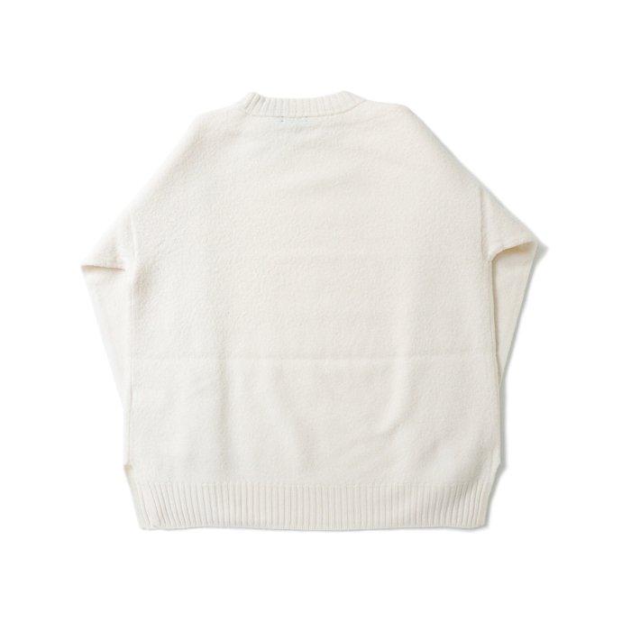 オーシバル ORCIVAL メンズ トップス ウール モックネック プルオーバーニット IVORY アイボリー OR-D0060 CHA シンプル 無地 あす楽 ファッション 縮絨 | ORCIVAL | 01