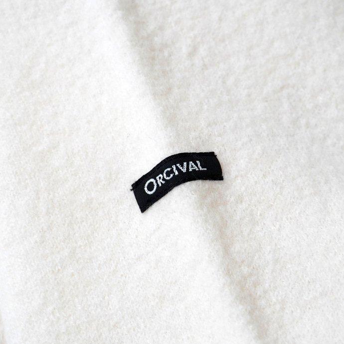 オーシバル ORCIVAL メンズ トップス ウール モックネック プルオーバーニット IVORY アイボリー OR-D0060 CHA シンプル 無地 あす楽 ファッション 縮絨 | ORCIVAL | 04