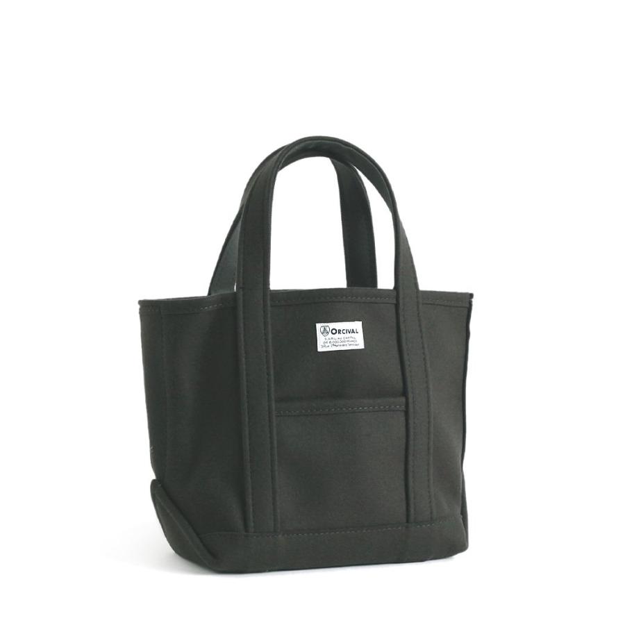 オーシバル バッグ ORCIVAL トートバッグ レディース S サイズ OR-H0241 HML ヘビー メルトン トート 無地 小さめ SLATE GREY  TOTE BAG SMALL ミニトート シ… | ORCIVAL | 01