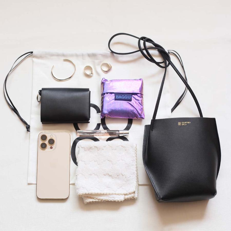 COURTNEY ORLA (コートニーオーラ) / SLOPE TOTE mini - トープ スムースレザー SLO23FCL011001TPE ショルダーバッグ  グレー ベージュ シンプル 無地 鞄 バッ… | COURTNEY ORLA | 09