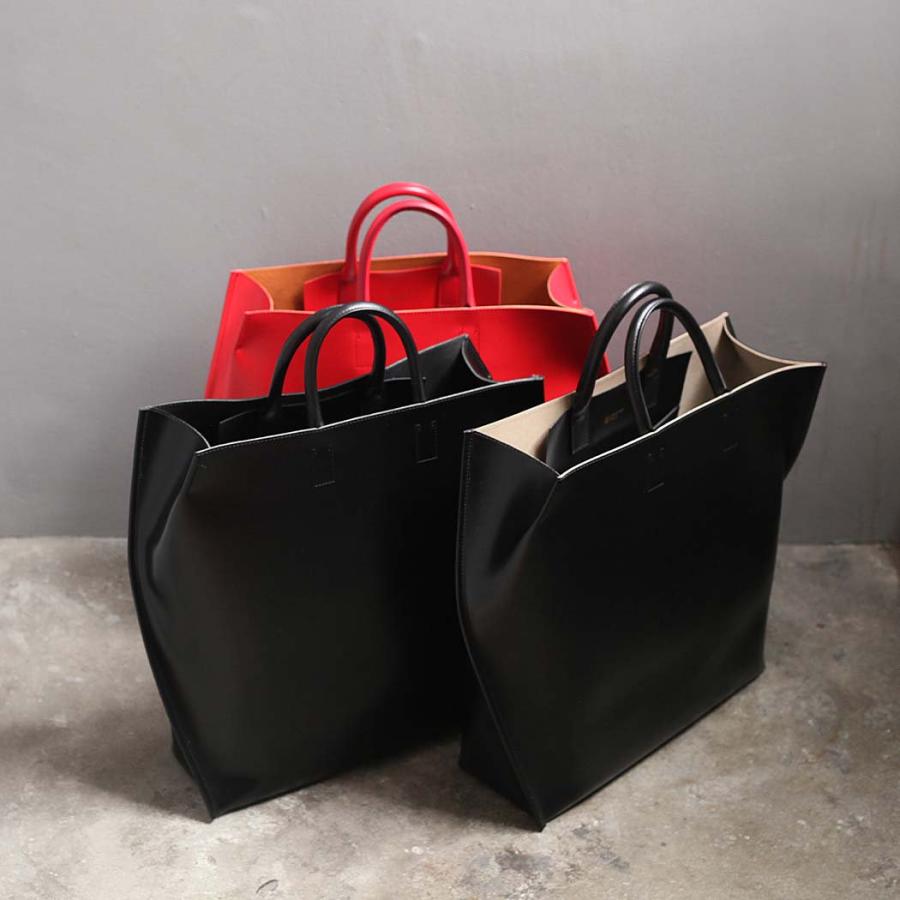 COURTNEY ORLA (コートニーオーラ) / COURTNEY ORLA (コートニーオーラ) / SLOPE TOTE l - トープ スムースレザー SLO23FCL011004TPE トートバッグ A4 グレー … | COURTNEY ORLA | 06