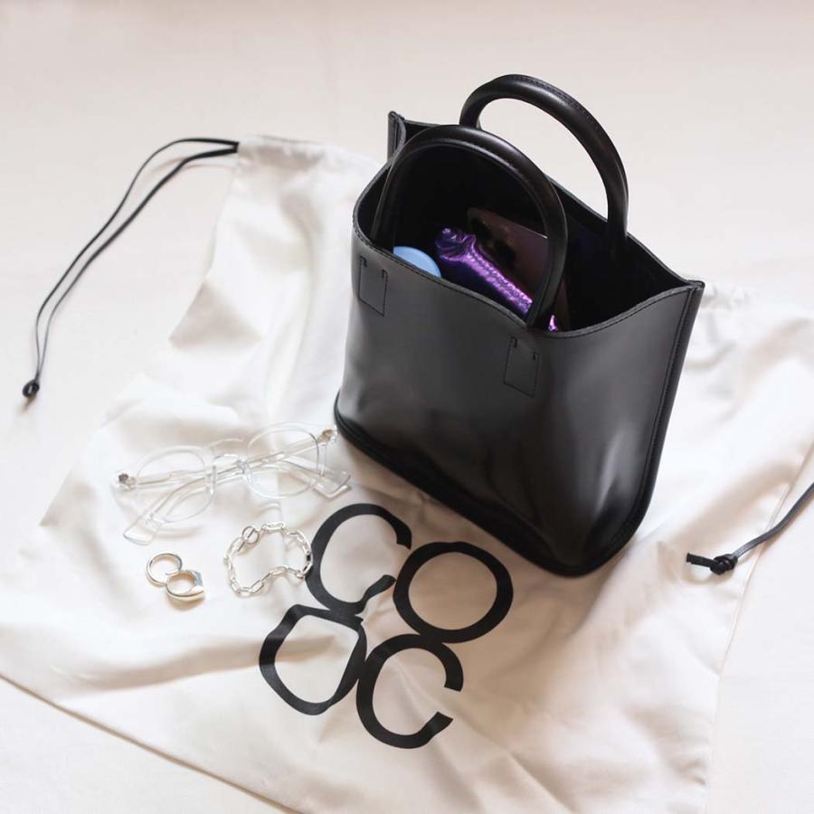 COURTNEY ORLA (コートニーオーラ) / CURVE TOTE s - ブラック/アイボリー CRV22FPV014001BK/IVR トートバッグ  黒 ブラック アイボリー バイカラー シンプル … | COURTNEY ORLA | 07