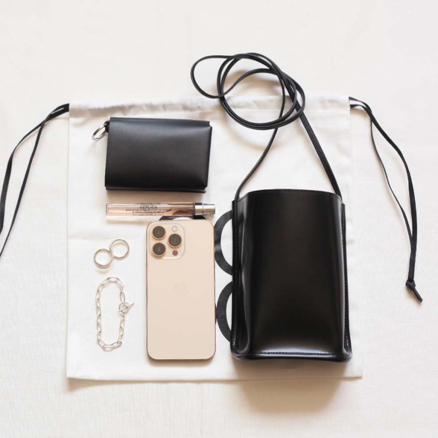 COURTNEY ORLA (コートニーオーラ) / CURVE TOTE mini - ブラック/アイボリー CRV23SPV014000BK/IVR ショルダーバッグ  黒 ブラック アイボリー シンプル 無地… | COURTNEY ORLA | 04