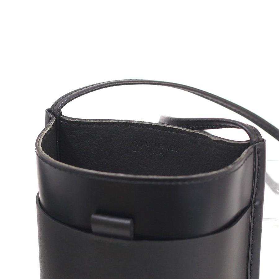 COURTNEY ORLA (コートニーオーラ) / CURVE POCKET TOTE mini - ブラック/ブラック CRP23FPV017001BK/BK ショルダーバッグ  黒 ブラック シンプル 無地 鞄 バ… | COURTNEY ORLA | 04