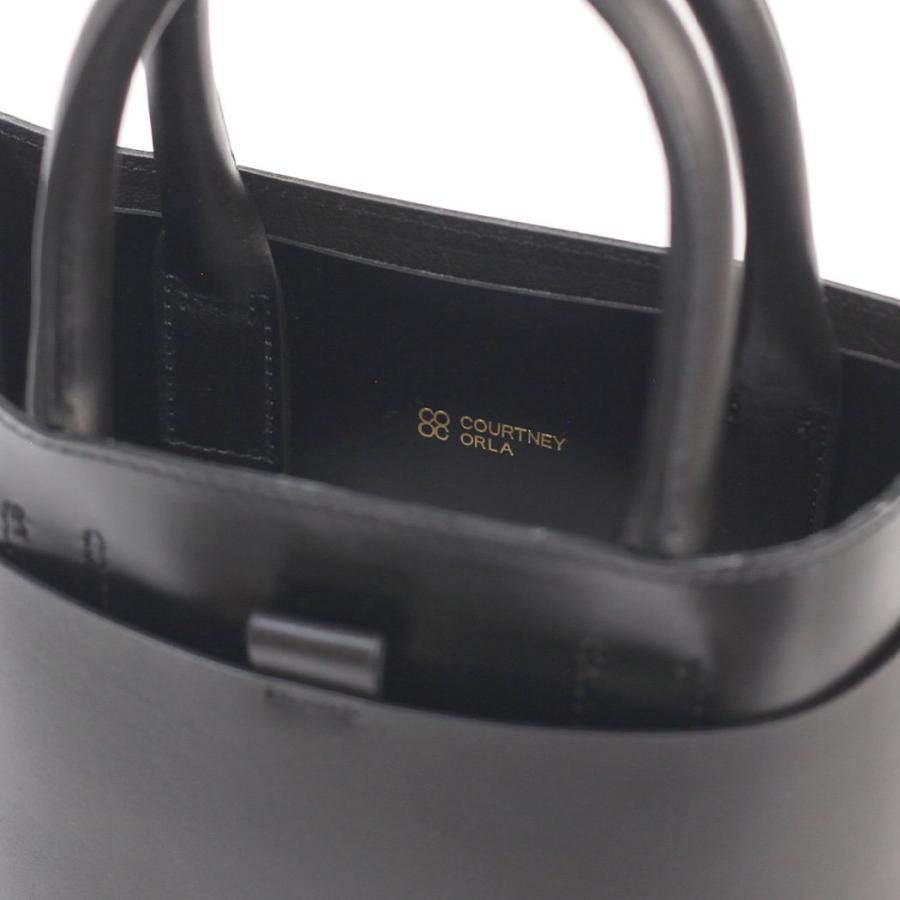COURTNEY ORLA (コートニーオーラ) / CURVE POCKET TOTE s - ブラック/ブラック CRP23FPV017002BK/BK トートバッグ  黒 ブラック シンプル 無地 鞄 バッグ シ… | COURTNEY ORLA | 02