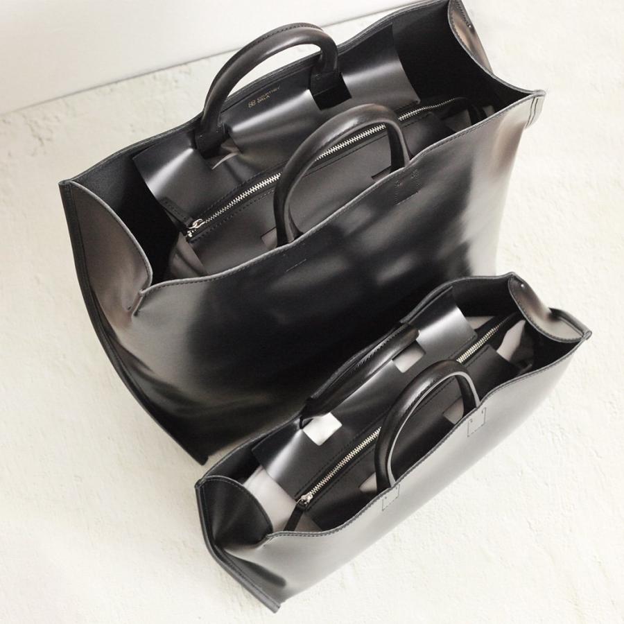 COURTNEY ORLA コートニーオーラ SLOPE ZIP TOTE l - ブラック/ブラック SLZ23FPV011004BK/BK トートバッグ 大容量 A4 黒 シンプル 無地 鞄 ビジネス 通勤 仕… | COURTNEY ORLA | 09