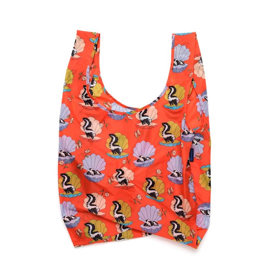 BAGGU バグー エコバッグ スカンク 100%リサイクルナイロン STANDARD スタンダード サイズ 大きい 大容量 ショルダー 洗濯可能 折り畳み コンパクト 軽量 レジ… | BAGGU