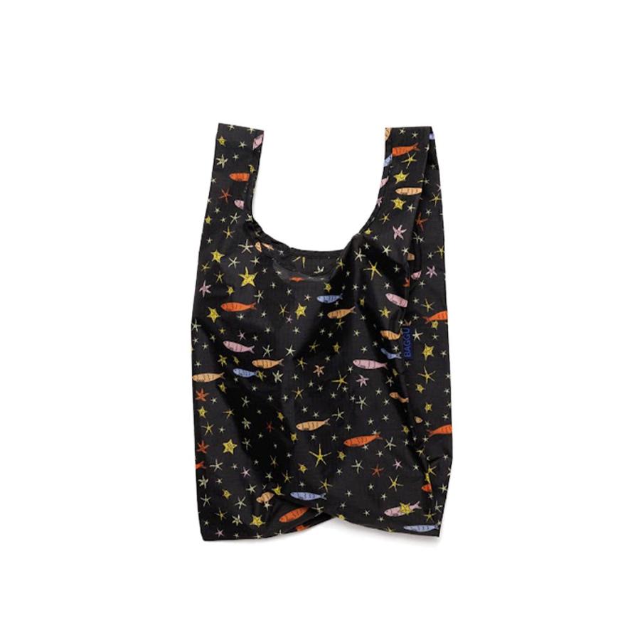 BAGGU バグー エコバッグ BABY スターフィッシュ 正規品 サブバッグ ジム用 お買い物 マザーズバッグ コンパクト 折りたたみ 洗濯可能 マチ広 無地 人気 レデ… | BAGGU