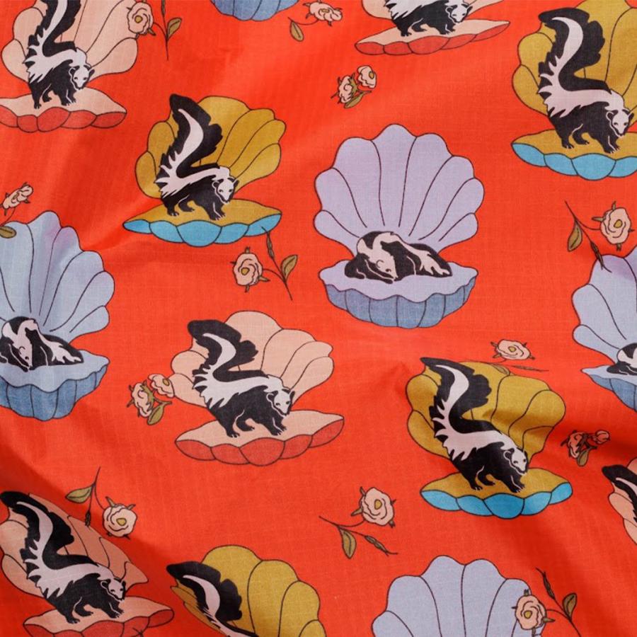 BAGGU バグー エコバッグ BABY スカンク 正規品 サブバッグ ジム用 お買い物 マザーズバッグ コンパクト 折りたたみ 洗濯可能 マチ広 無地 人気 レディース メ… | BAGGU | 01