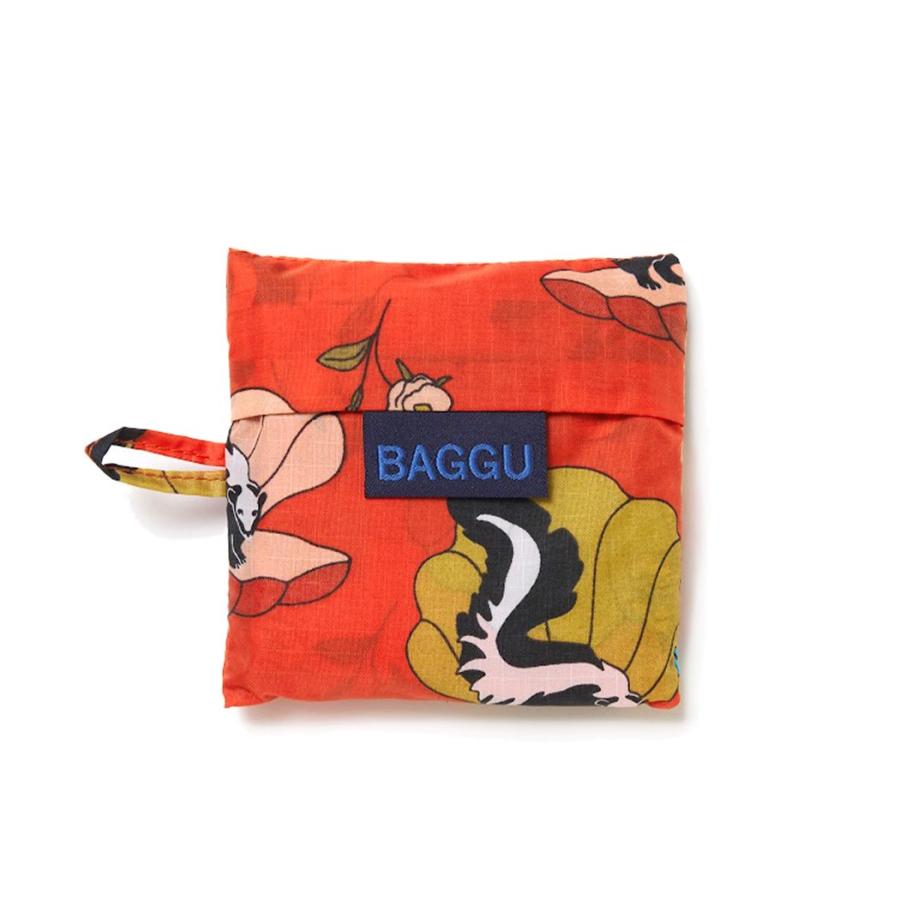 BAGGU バグー エコバッグ BABY スカンク 正規品 サブバッグ ジム用 お買い物 マザーズバッグ コンパクト 折りたたみ 洗濯可能 マチ広 無地 人気 レディース メ… | BAGGU | 03