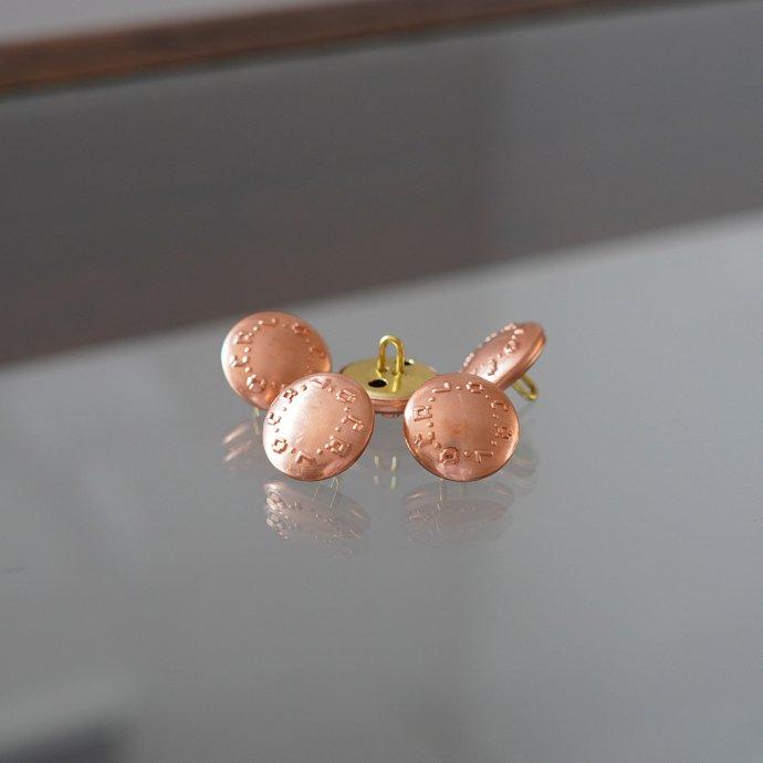O-（オー） COPPER BUTTONS O-UL-07 純銅製 オリジナル チェンジボタン 0-cho-rui-lab レイチョウルイラボ ポイント 消化 | オー | 05