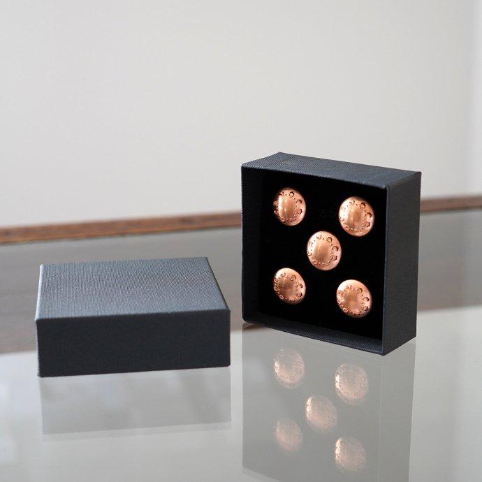 O-（オー） COPPER BUTTONS O-UL-07 純銅製 オリジナル チェンジボタン 0-cho-rui-lab レイチョウルイラボ ポイント 消化 | オー | 06