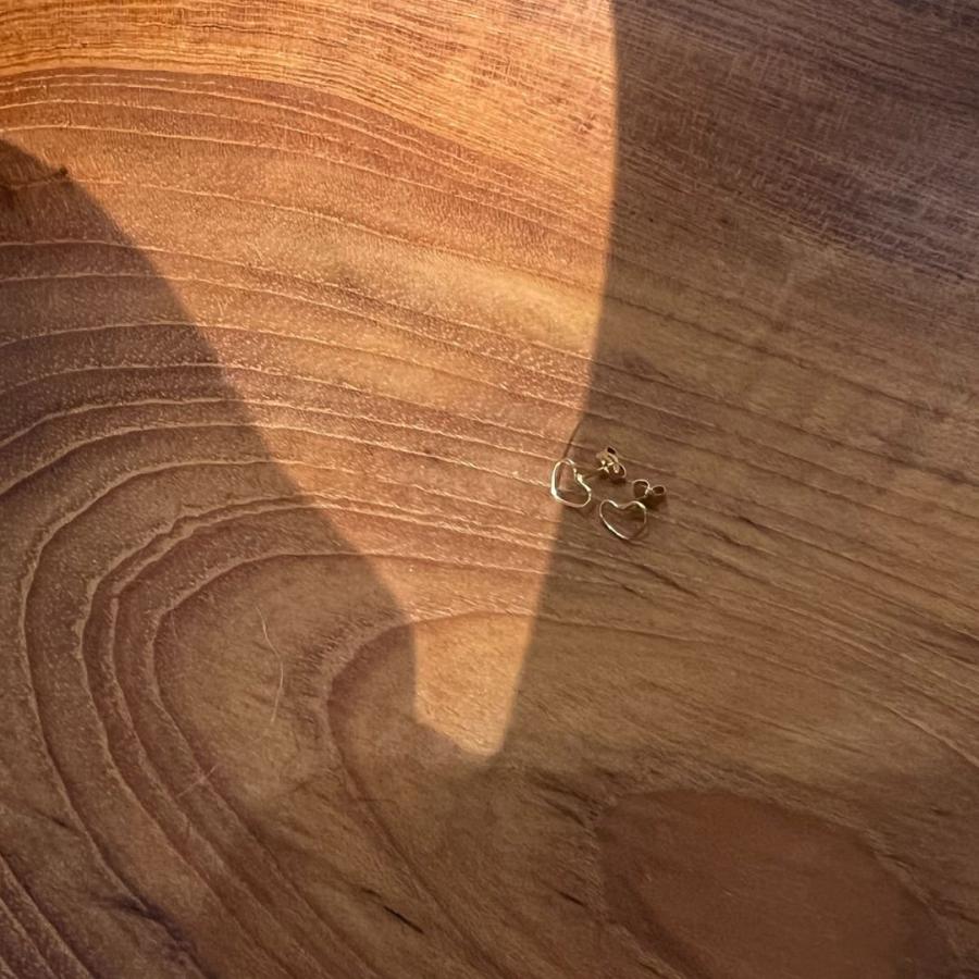 ピアス k18 イロンデール エペパン hirondelle et pepin 18金 h-p-8-2-135 ワイヤー ハート ピアス (両耳タイプ) レディース ギフト ミニマル 20代 30代 40代 … | hirondelle | 09