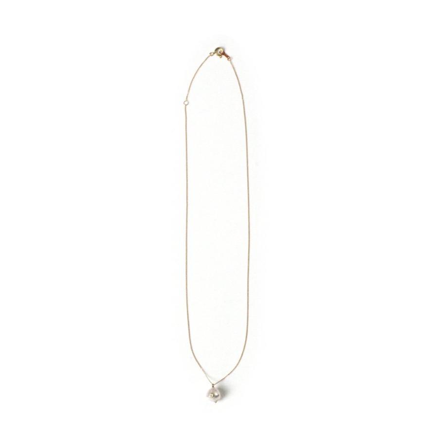 【廃番商品】hirondelle et pepin  / k18 hn-24ss-564 マルシェ・オ・ピュス パール ネックレス | hirondelle | 02