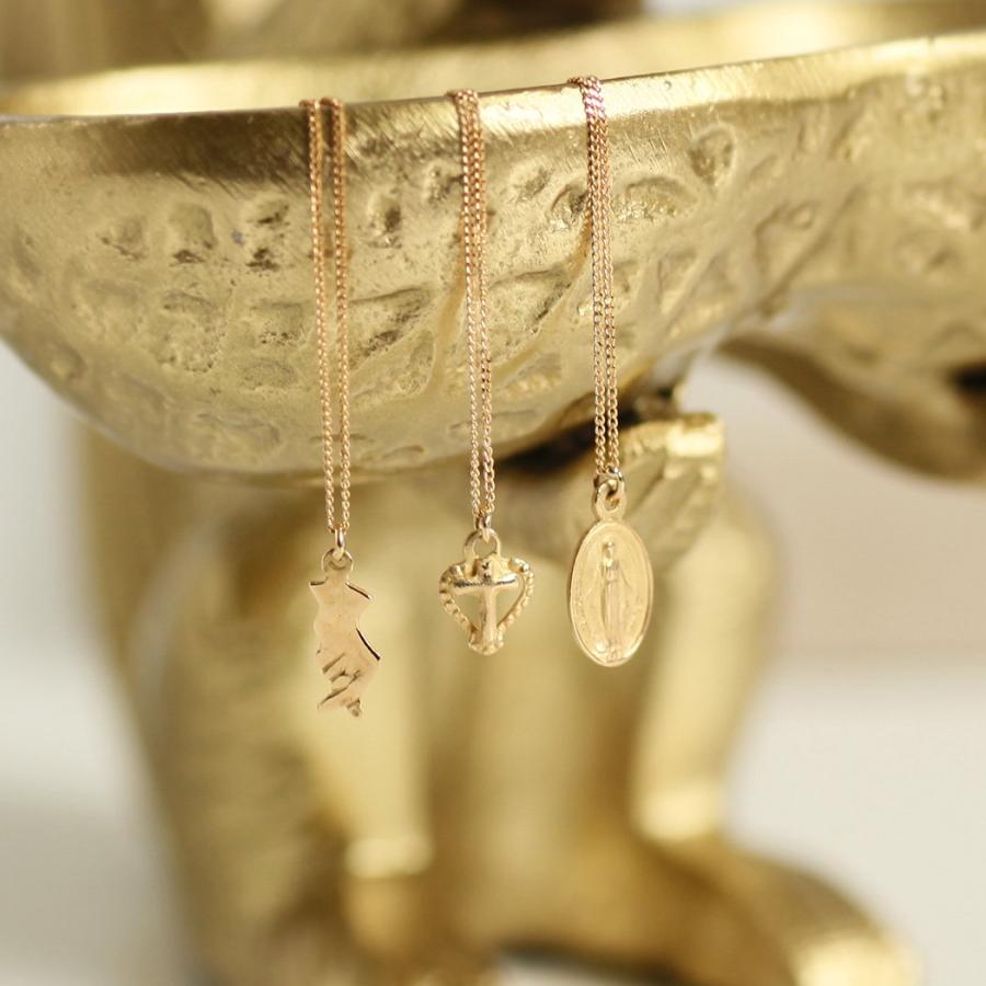 hirondelle et pepin (イロンデールエペパン) / k18 hn-24ss-565 OMIYAGE マリア ネックレス | hirondelle | 04