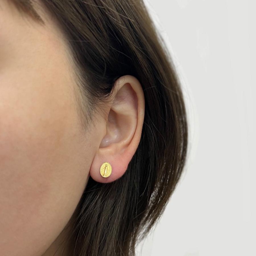 hirondelle et pepin (イロンデールエペパン) / k18 hp-24ss-686 OMIYAGE マリア ピアス (片耳タイプ) | hirondelle | 05