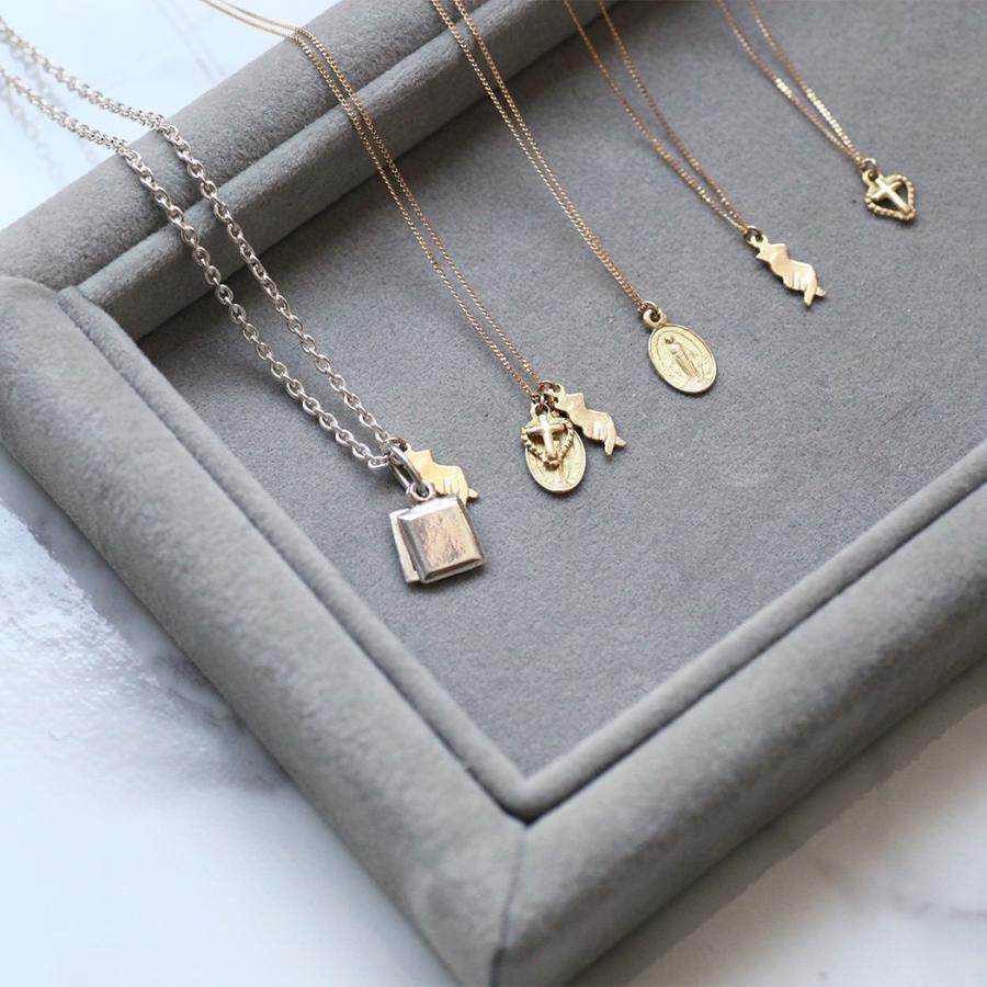 hirondelle et pepin (イロンデールエペパン) / k18 hn-24ss-566 OMIYAGE ハートクロス ネックレス | hirondelle | 06