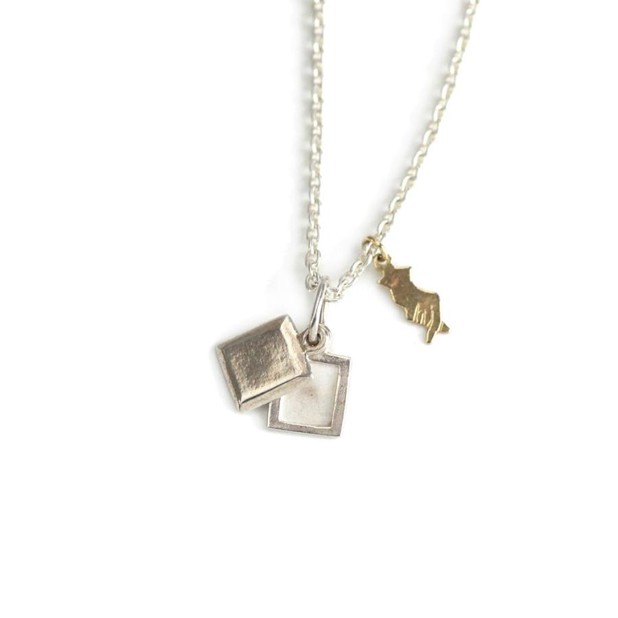 hirondelle et pepin (イロンデールエペパン) / k18 silver sn-24ss-31 トンベ・アムルーズ チャーム ネックレス (70cm) | hirondelle | 02