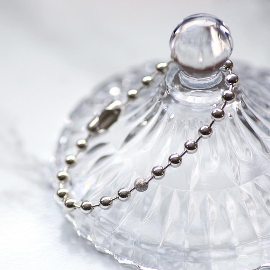 【廃番商品】hirondelle et pepin (イロンデールエペパン) / silver sv-24ss-37 エキューム ボールチェーン バングル | hirondelle | 04