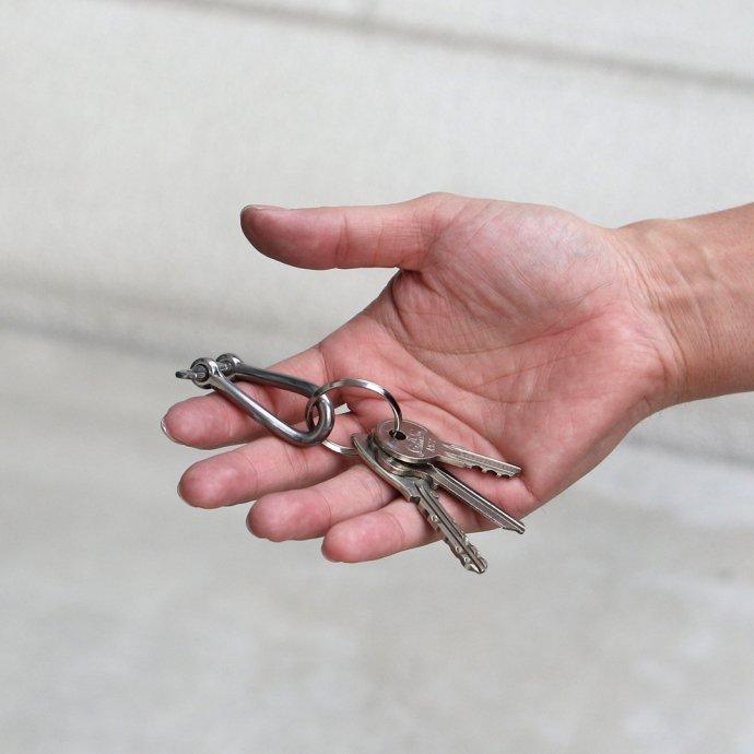 GLOMA NAUTICA / Twist Shackle 401 グローマノーティカ ツイストシャックル  キーホルダー キーリング 鍵 スマートキー カラビナ プチギフト お祝い 贈り物 … | DETAIL | 01