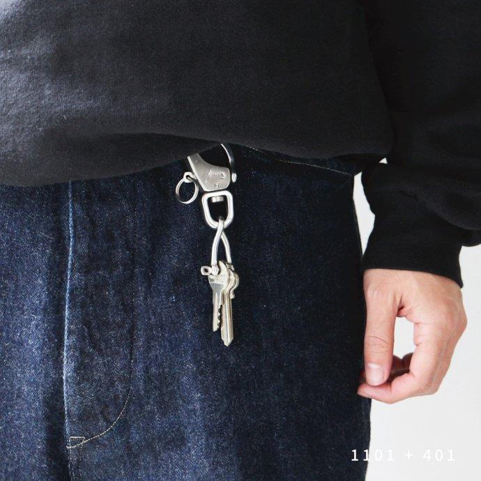 GLOMA NAUTICA / Twist Shackle 401 グローマノーティカ ツイストシャックル  キーホルダー キーリング 鍵 スマートキー カラビナ プチギフト お祝い 贈り物 … | DETAIL | 03