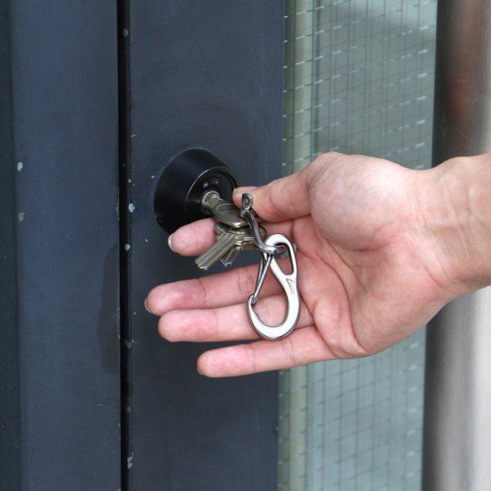 GLOMA NAUTICA / Twist Shackle 401 グローマノーティカ ツイストシャックル  キーホルダー キーリング 鍵 スマートキー カラビナ プチギフト お祝い 贈り物 … | DETAIL | 06