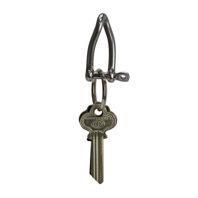 GLOMA NAUTICA / Twist Shackle 402 グローマノーティカ ツイストシャックル  キーホルダー キーリング 鍵 スマートキー カラビナ プチギフト お祝い 贈り物 … | DETAIL | 03