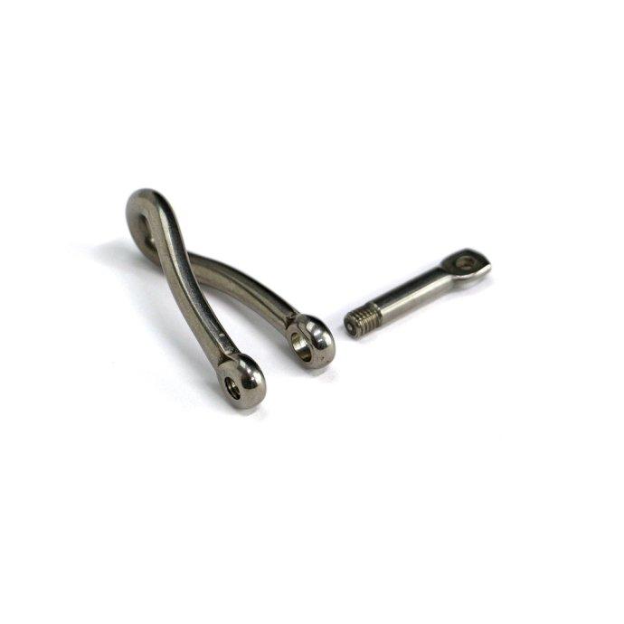 GLOMA NAUTICA / Twist Shackle 402 グローマノーティカ ツイストシャックル  キーホルダー キーリング 鍵 スマートキー カラビナ プチギフト お祝い 贈り物 … | DETAIL | 05