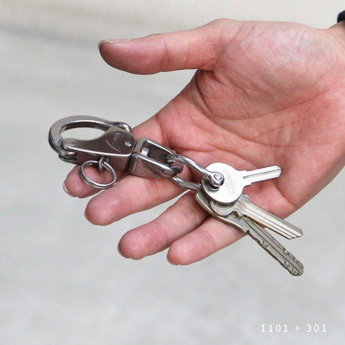 GLOMA NAUTICA / Bow Shackle 301 グローマノーティカ ボウシャックル  キーホルダー キーリング 鍵 スマートキー カラビナ プチギフト お祝い 贈り物 ポイン… | DETAIL | 03