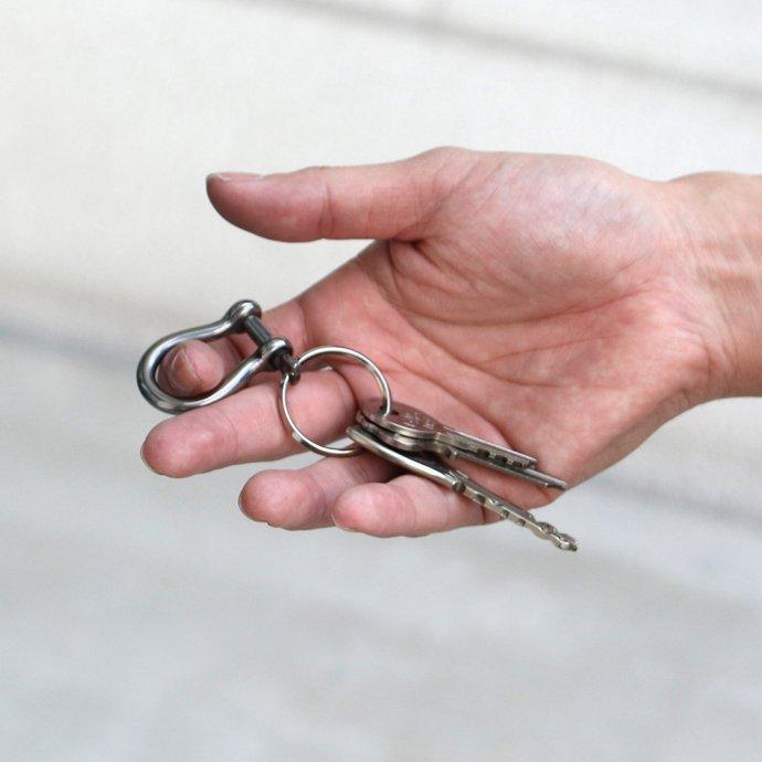 GLOMA NAUTICA / Bow Shackle 302 グローマノーティカ ボウシャックル  キーホルダー キーリング 鍵 スマートキー カラビナ プチギフト お祝い 贈り物 ポイン… | DETAIL | 01