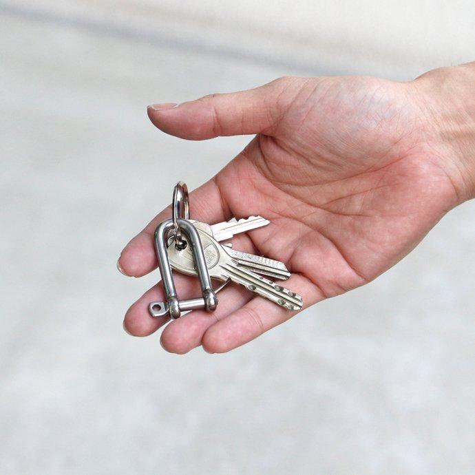 GLOMA NAUTICA / Long Shackle 201 グローマノーティカ ロングシャックル  キーホルダー キーリング 鍵 スマートキー カラビナ プチギフト お祝い 贈り物 ポイ… | DETAIL | 01