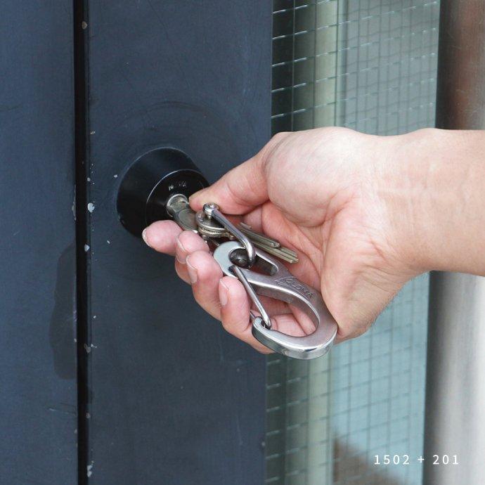 GLOMA NAUTICA / Long Shackle 201 グローマノーティカ ロングシャックル  キーホルダー キーリング 鍵 スマートキー カラビナ プチギフト お祝い 贈り物 ポイ… | DETAIL | 03