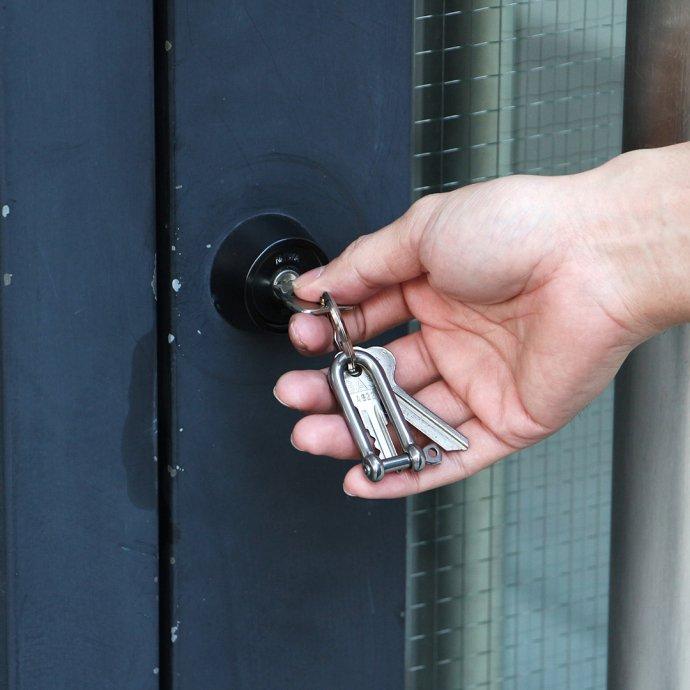 GLOMA NAUTICA / Long Shackle 202 グローマノーティカ ロングシャックル  キーホルダー キーリング 鍵 スマートキー カラビナ プチギフト お祝い 贈り物 ポイ… | DETAIL | 01