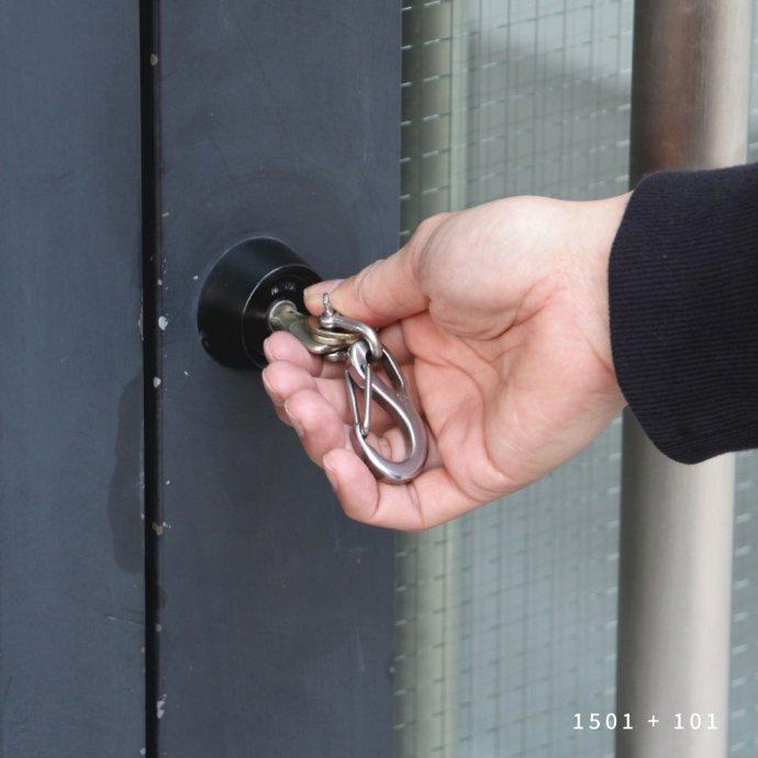 GLOMA NAUTICA / Straight Shackle 101 グローマノーティカ ストレートシャックル キーホルダー キーリング 鍵 スマートキー カラビナ プチギフト お祝い 贈り… | DETAIL | 04